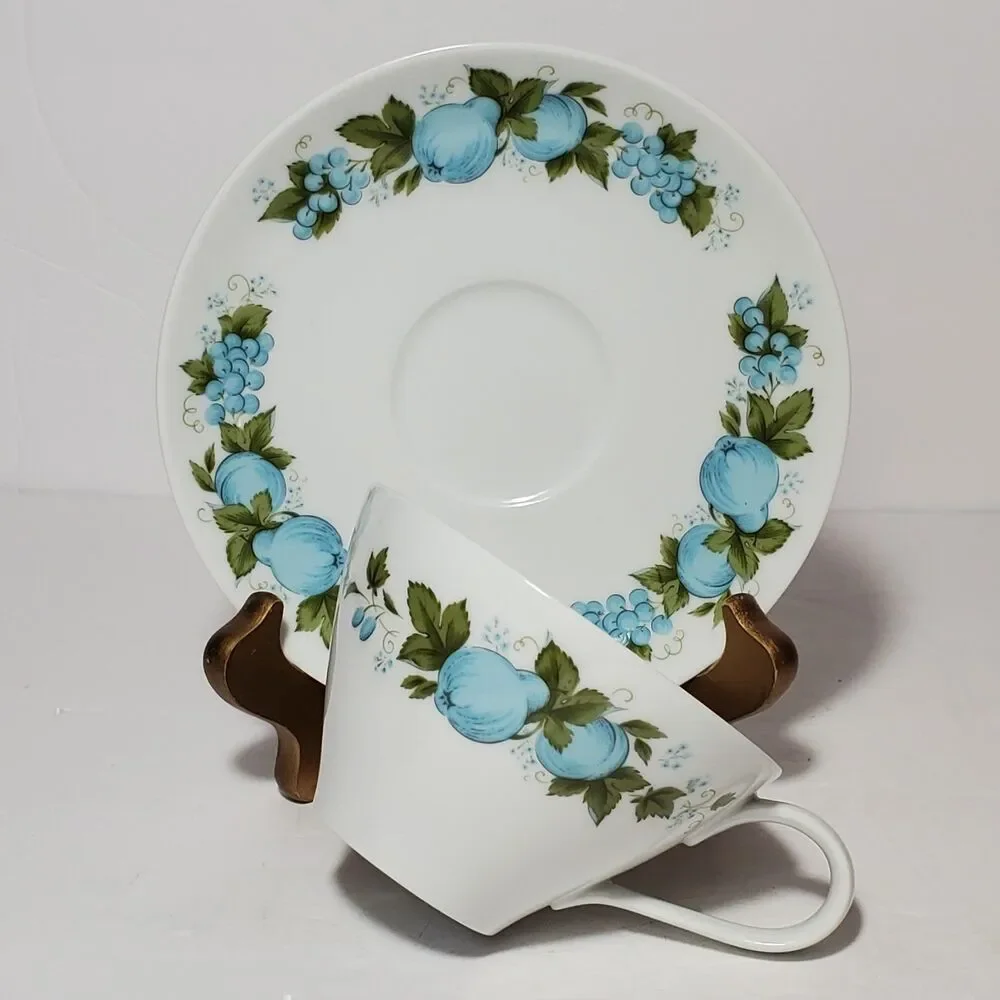 Noritake vintage blue